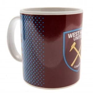 West Ham United FC Initial Mug