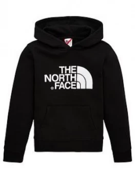 Boys, The North Face Youth Unisex Drew Peak Overhead Hoodie - Black, Size XL, 15-16 Years