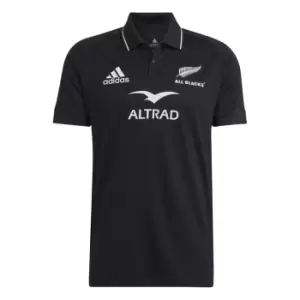 adidas All Blacks Home Polo Shirt Mens - Black