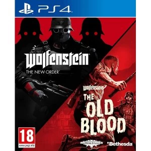 Wolfenstein The New Order & The Old Blood Double Pack PS4 Game