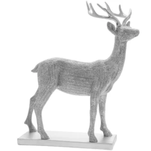 Silver Art Silver Stag Large Figurine By Lesser & Pavey