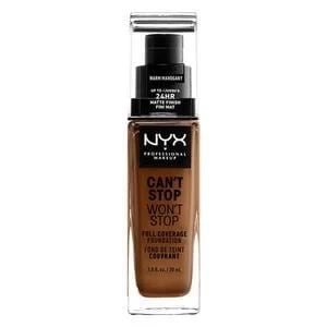 NYX Professional Makeup Cant Stop Foundation Warm Mahogany