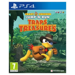 Crazy Chicken Traps And Treasures PS4 Game