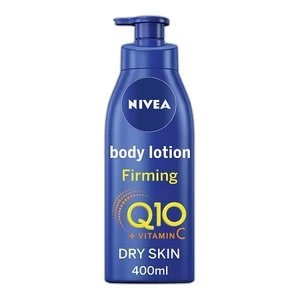 NIVEA Q10 Vitamin C Firming Body Lotion for Dry Skin, 400ml