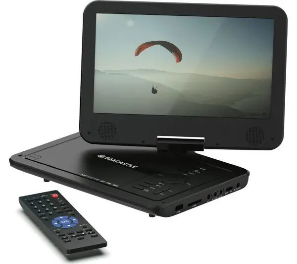 OAKCASTLE DVD175 Portable DVD Player - Black 5056444108494