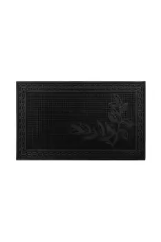 Foliage Scraper Rubber Pin Doormat 45x75cm
