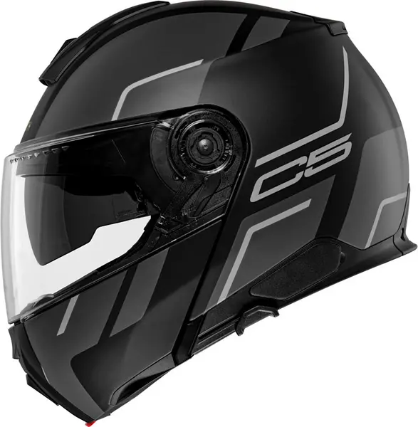 Schuberth C5 Master Black Grey Modular Helmet XL
