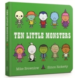 Ten Little Monsters : Board Book