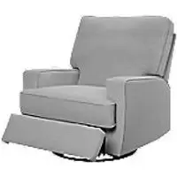 DOREL HOME DA7197-GRRUK Recliner Chair Grey Fabric, MDF, Metal, Foam