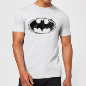 DC Comics Batman Sketch Logo T-Shirt - Grey - 3XL