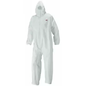 3M 4520 Small Protective Coverall, Small, Wht/grn