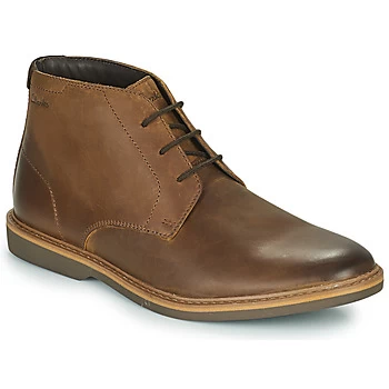 Clarks ATTICUSLT MID mens Mid Boots in Brown