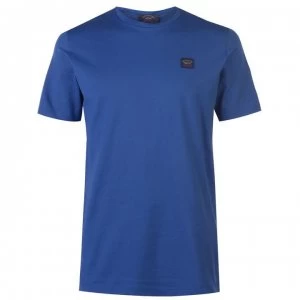 Paul And Shark Basic Crew Neck T Shirt - Royal Blue 342