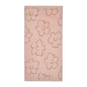 Ted Baker Magnolia Hand Towel, Soft Pink