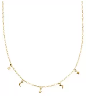 ChloBo GN3327 Night Sky Necklace Gold Plated Jewellery