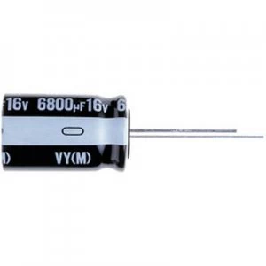 Nichicon UVY1V221MPD Electrolytic capacitor Radial lead 3.5mm 220 35 V 20 x L 8mm x 11.5mm