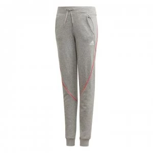 adidas adidas Girls Sportswear Bold Pants - Grey Heather