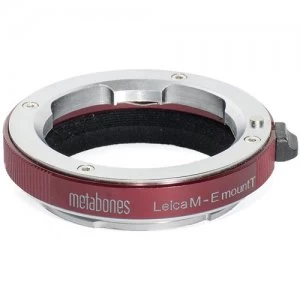 Metabones Leica M Lens to Sony E Camera T Adapter - LM-E-RT1 - Red