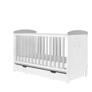 Ickle Bubba Coleby Style Cot Bed with Under Drawer - Cosmic Aura