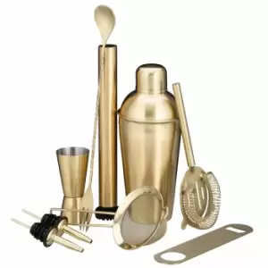 Cooks Professional 10 Piece Professional Cocktail Set With Recipe Book