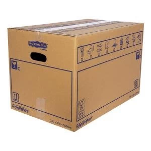 Bankers Box SmoothMove Standard Moving Box 350x350x550mm Pack of 10