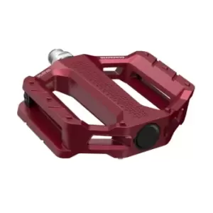 Shimano PD-EF202 MTB Flat Pedals - Red