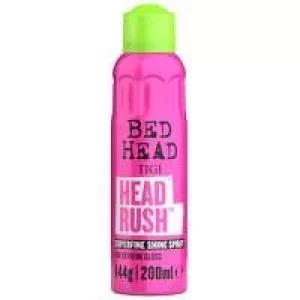 TIGI Bed Head Styling Headrush Shine Spray for Extreme Gloss 200ml