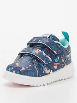Reebok X Peppa Pig Infant Weebok Clasp Low Trainer - Navy/Pink, Size 5