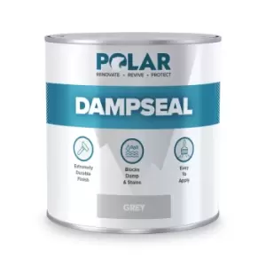 Polar Damp Seal - Light Grey Anti Damp Paint 500ml