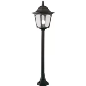 Elstead Chapel - 1 Light Outdoor Post Lantern Black IP44, E27