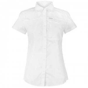 Columbia Ridge Short Sleeve Shirt Ladies - White