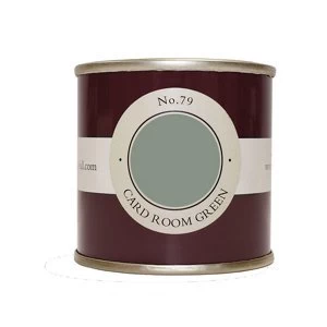 Farrow & Ball Estate Card room green No. 79 Emulsion Paint 100ml Tester pot