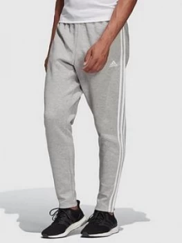 Adidas 3 Stripe Track Pants - Medium Grey Heather