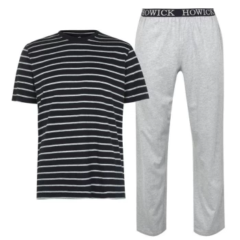 Howick Pyjama Set - Navy/Grey