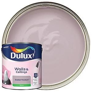 Dulux Walls & Ceilings Dusted Fondant Silk Emulsion Paint 2.5L
