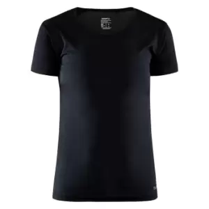 Craft Womens/Ladies Essential Core Dry T-Shirt (XL) (Black)