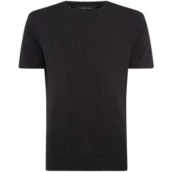 Label Lab Tonal Texture T-Shirt - Black