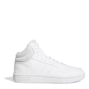 adidas Hoops 3.0 Mid Classic Shoes Womens - White