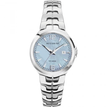 Accurist Blue And Silver Watch - 8336