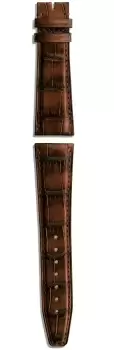 IWC Strap Alligator Marron Brown For Pin Buckle