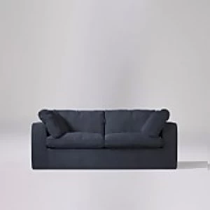 Swoon Seattle House Weave 2 Seater Sofa - 2 Seater - Navy
