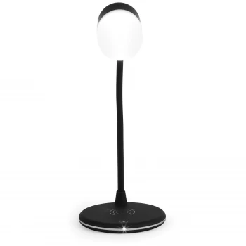 3 In 1 LED Lamp Speaker - Black