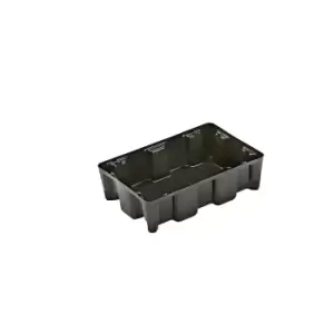 CEMO PE small container pallet tray, 25 l sump capacity, without grate