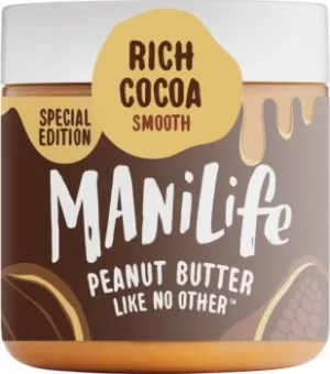 ManiLife Rich Cocoa Smooth Peanut Butter 295g