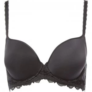 Wacoal Lace perfection Underwired Contour Bra - Charcoal