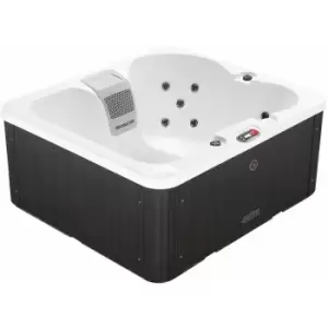 Canadian Spa Manitoba Hot Tub Spa System 4 Person Round Outdoor Acryli - White