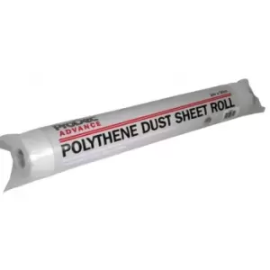 ProDec Advance 2M X 50M Roll Polythene Dust Sheet - Extra Durable Gr- you get 10