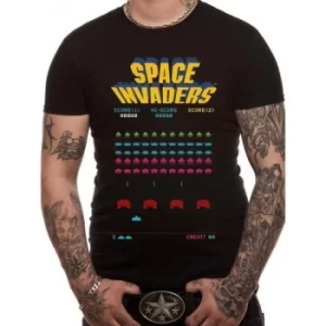 Space Invaders Arcade Unisex T-Shirt Small