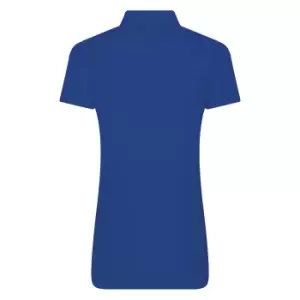 PRO RTX Womens/Ladies Pro Piqu Polo Shirt (2XL) (Sapphire)