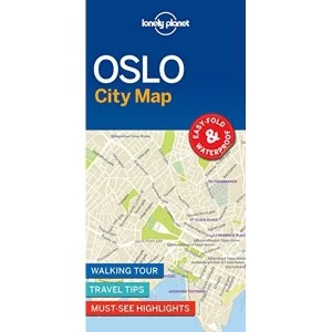 Lonely Planet Oslo City Map Sheet map, folded 2018